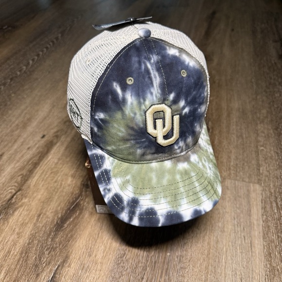 Top of the World Other - Oklahoma Sooners Snapback Hat Camo Tie Dye Military Army Mesh Trucker OHT‎ Cap